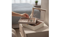 Removable Tray Jewelry Storage Box