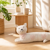 Cat Door Stopper Noise-Blocking Cushioned Door Stopper Dustproof Air Barrier for Nursery, Living Room