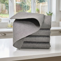 Super-fine Microfibre Cloth and Thickened Magic Cleaning Cloth, Microfibre Towel for Glass and Mirrors, Washable Car Detailing Cloth
