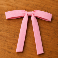 Pre-tied Solid Color JK Uniform Bow Tie Necktie for Women