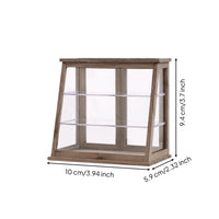 Dollhouse Bakery Cabinet Clear Furniture Realistic