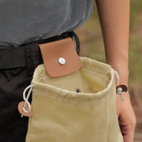 Foraging Pouch Portable Belt Pouch Multipurpose for Harvesting, Foragers, Hikers