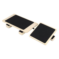 Textured Balance Board with Non-Slip Surface Long-Lasting Wooden Balance Board Lightweight 360-Degree for Home Gym