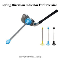 Strong Magnetic Chipping Practice Rod Lightweight and Portable Telescopic Club Face Indicator Easy to Stow for Beginners, Driving Range