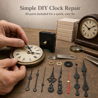 DCF Radio Controlled Clock Movement with Automatic Time Synchronization and Hands
