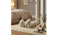 Dog Door Stopper Cute Weighted Stop Air Barrier for Bedroom, Entryway
