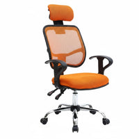 Breathable Mesh spine Reclining Office Chair with Footrest Height Adjustable rotating Seat Ergonomic Design Seating Furniture Quiet Rolling casters for telecommuting Workers, managers, Students, Workstation, Study Room, Gaming Setup
