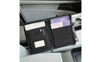 Car Document Holder Multi-Pocket Glove Box Organizer Car Registration Holder Slim Pouch with Zipper Oxford Cloth for Drivers