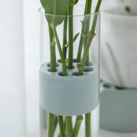3 Pieces Multi-Hole Flower Stem Holder Upright Flower Frog Neat Floral Arranger Stable for Florists, Hobbyists, Vase, Table Displays