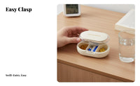 Weekly Box Portable Weekly Sorter small-sized Size for Office, Home, Adults