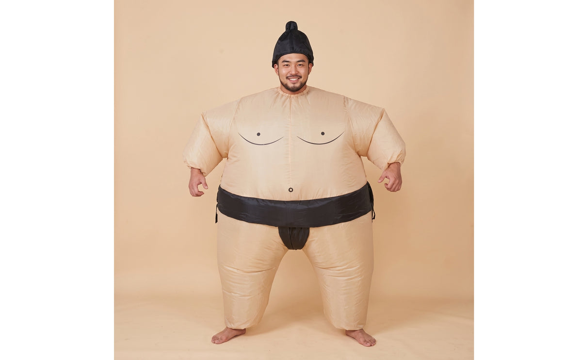 Inflatable Sumo Suit | Funny, comic wrestler Suit with Fan, for Stage Performances