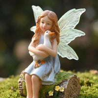Cartoon Fairy Garden Mini Ducks, Multi-Color Mini Resin Animals for Indoor Decor, Micro-Landscape & Pond, Glow in Low Illumination Animal Figurines