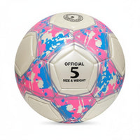 Matte Surface Size 5 Soccer Ball PVC Machine Stitched Football Long-Lasting for Young Players