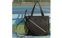 Racket Bag with Shoe Compartment Large Capacity Tennis Bag with Shoe Compartment Portable for Gym