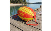 Nylon Inflatable Towable Tube Heavy-Duty Inflatable Tube Water Toy for Boating, Lake