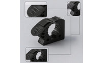 4 Pieces Quick Release Clamp Secure Rubber Clamp with Mounting Hardware Holder Slimline for off Roaders, Roof Racks
