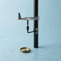 Clamp Mount Sailboat Wind Vane Long Arm Mast Wind Vane Streamlined Marine Hardware