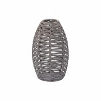 Handwoven Design Paper Rope Lamp Cover Natural Material Paper Rope Lamp Shade DIY Friendly Rattan Aesthetic Light Shade Easy Installation for Cafe