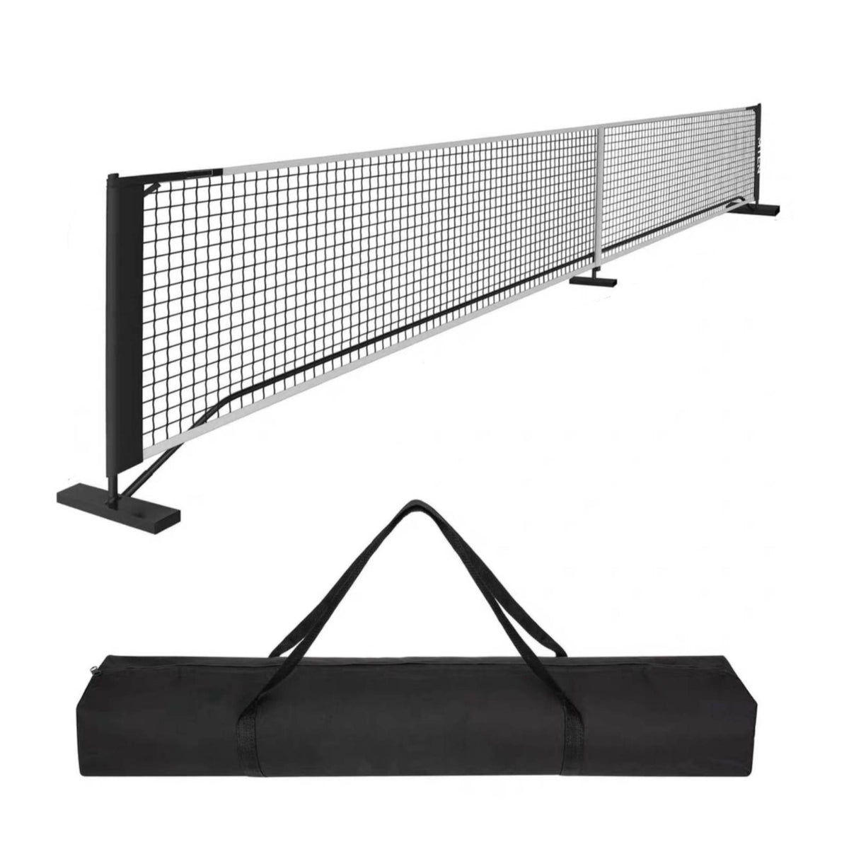 Pickleball Net System Simple Transport Pickleball Net Set with Carry Bag for Backyard