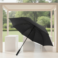 Oversized Large Canopy Umbrella Waterproof Umbrella with Straight Handle Windproof Water-Resistant for Golfers, Couples, Commuters