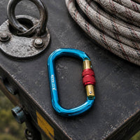 10.5 Mm Rope Rescue Kit Figure-8 Traversal Kit Pulley Safety Harness Set Coiled