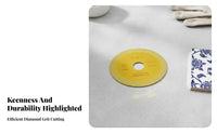 Tile Grout Removal Advanced Brazing Technology Tile Cutter Wear-Resistant Angle Cutting Disc for Tilers, Professionals, Workshops