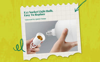 LED Bulb E27 Waterproof Hanging Light Fixture with Control