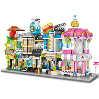 LOZ Mini Building Blocks Food Shop Series Collectible Model