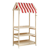 Children's Book and Toy Organizer Freestanding House-Style Shelf Accessible