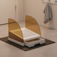 Litter Catcher Ramp Washable Feline Litter Stair Detachable