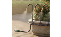 Misting Kit with Brass Nozzles DIY Misting System with Strainer Compatible Drips Irrigation Kit for Gardeners, Greenhouse
