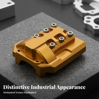 Metal Differential Cover CNC Machined Aluminum Axle Housing Cover