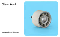 Car Air Vent Fan Strong Wind Car Fan Compatible for Truckers, Drivers, Truck, Desk, Office