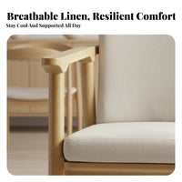 Spindle rear Chair hardwood Wood upper limbchair With upper limbrests Tapered Legs for Families, residents, Kitchen