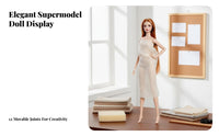 32cm Supermodel Doll Personalized Izable Articulated Doll Figu Regardinggarding Garding 1/6 Scale Poseable Figu Regardinggarding