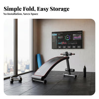 Commercial Quality Adjustable Weight Bench Heavy Duty Multi-Functional Exercise Bench Quick Adjustment Stable Triangular Structure for Beginners, Bodybuilders, Home Gym