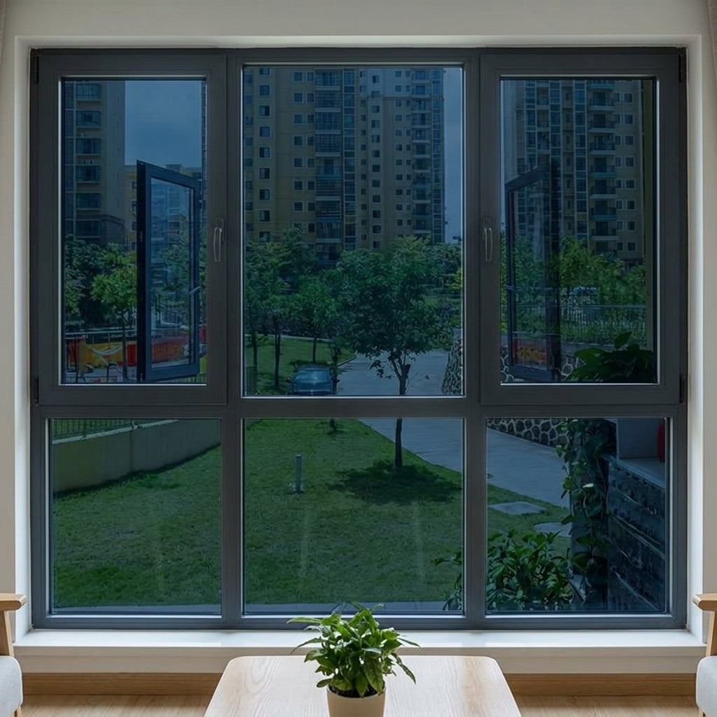Window Tint and Privacy Film for Home Office, Opaque Window Frosting Film in 7 Colors, Bathroom Glass Decor with PVC Material