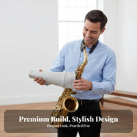Long-Lasting Saxophone Mouthpiece Neck Bag Scratch-Unscratched Alto Tenor Sax Accessory Pouch Easy to Clean for Travel