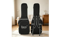 20mm Thick Padding Guitar Backpack With Neck Rest Padded Gig Bag Double Shoulder Straps for Guitarists, Musicians, Travel, Outdoor