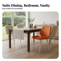Modern Design Upholstered Shell Chair Nordic Aesthetic Indoor Furniture Ergonomic Backrest Comfortable Seating for Interior Designers, Restaurant Owners, Hotel Managers, Dining Room, Bedroom, Kitchen, Reading Nook