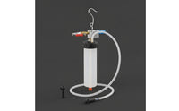 Transparent Brake Fluid Extractor Compact Pneumatic Fluid Extractor Handheld Oil Change Machine Wide Compatibility for Garage, Workshop