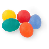 Silicone Egg-Shaped Grip Ball Stress Relief Hand Exerciser for Wrist Rehabilitation and Massage