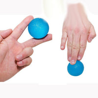 Silicone Egg-Shaped Grip Ball Stress Relief Hand Exerciser for Wrist Rehabilitation and Massage