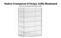 eye lens and Sunglass Holder Multi-Drawer Eyewear Storage particlesproof