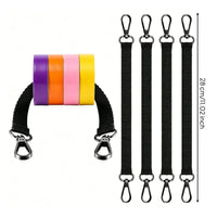 Tape Holder with Trigger Snap Hook Swivel Electrical Tape Holder with Snap Hook Hanging Strap with Clips Compact