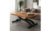 Liftelevating Coffee Table Space-Saving Coffee Table with Lift Top Mobile Workstation for Living Room, Small Apartments