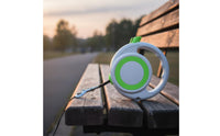Retractable Dog Leash Single-Handed Retractable Tape Leash Anti-Slip Handle Extendable for Small Dogs, Cats