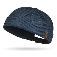 Brimless Hat with Adjustable Strap Lightweight Mesh Cap with Adjustable Strap Brimless Hat Summer Mesh Cap Comfortable
