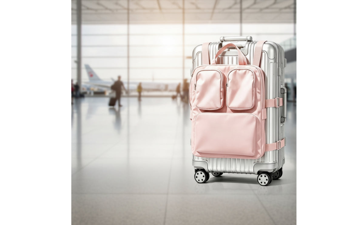 Detachable Travel Bag Organized Luggage Bag with Rare-Earth Attachments Compact Portable for Commuters, Business Trips