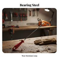 Saw Chain File High-Strength Carbon Steel Saw Chain Honing Tool Filing Saw Tooth File for Arborists, Professionals, Forestry, Work Site